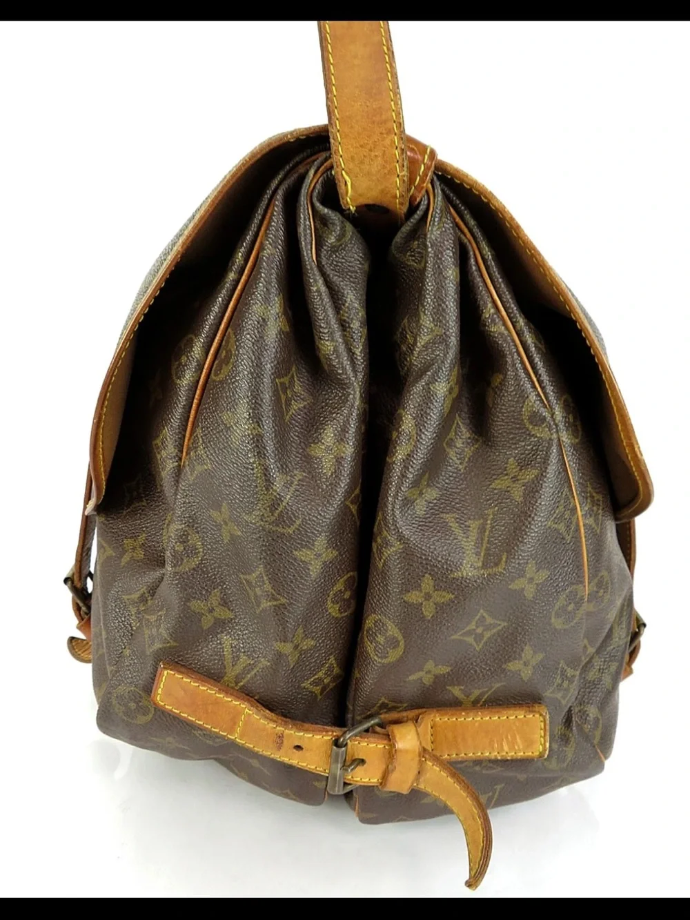 Louis Vuitton Brown Monogram Canvas Messenger Bag